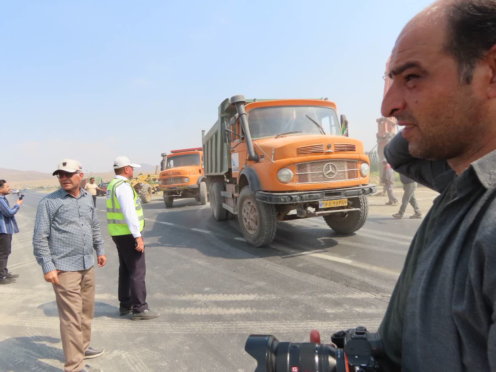 آیین آغاز عملیات اجرایی و کلنگ زنی قطعه چهارم محور سهراهی ایواوغلی تا گیت ورودی منطقه آزاد ماکو