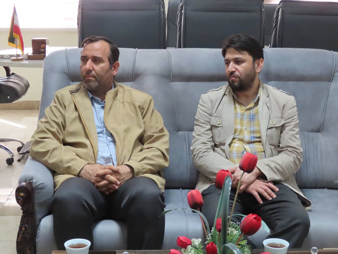 دیدار نوروزی روساء و مدیران دستگاه های اجرایی با فرماندار چایپاره