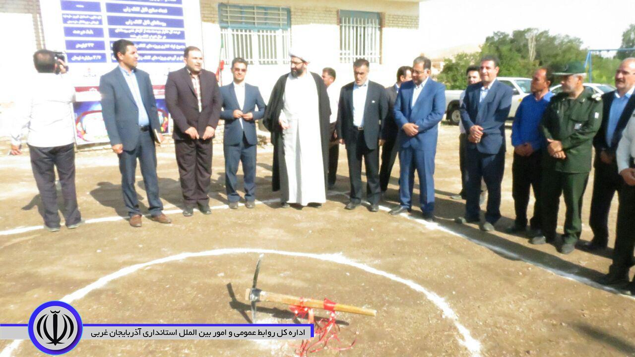 مراسم کلنگ زنی پروژه های شاخص شهرستان چایپاره