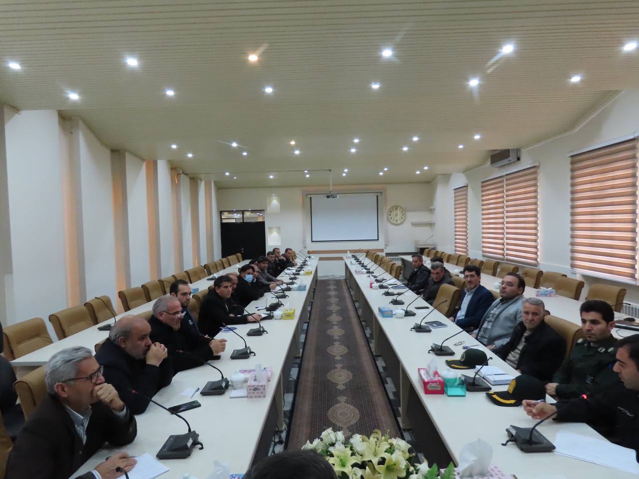 جلسه کمیسیون پیشگیری و مقابله با سرقت شهرستان چایپاره
