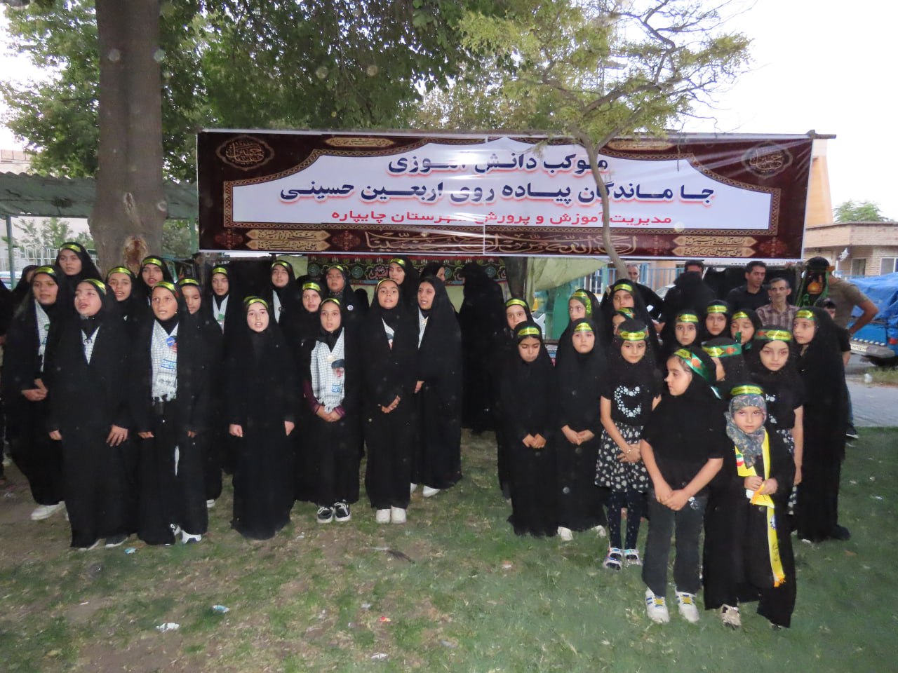 پیاده روی دلداگان اربعین در چایپاره