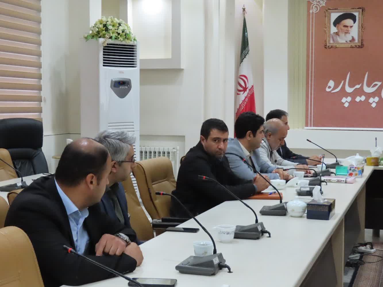 برگزاری جلسه شورای اداری فرمانداری چایپاره