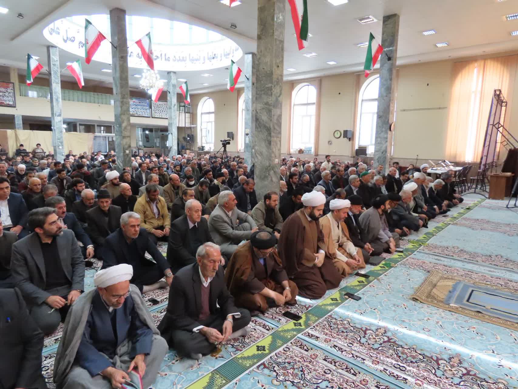 برگزاری نماز عبادی سیاسی جمعه