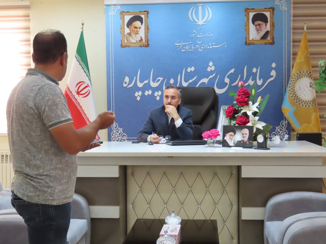 احصاء و بررسی مشکلات مردمی توسط نماینده عالی دولت در شهرستان چایپاره