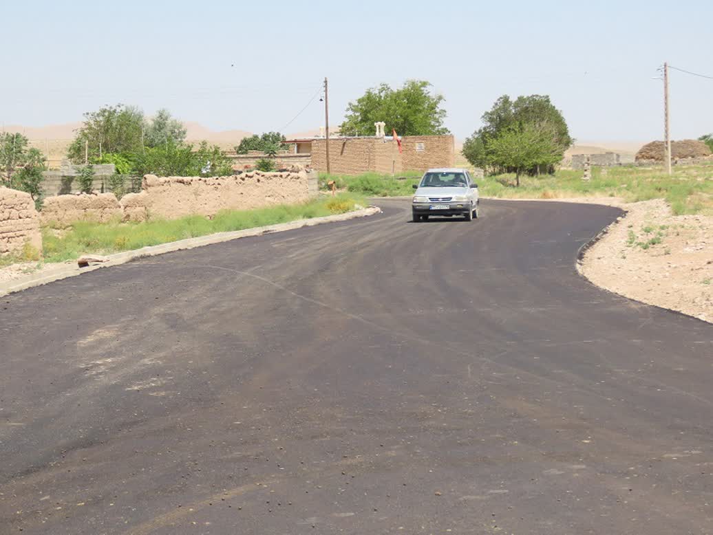 طرح عمرانی بهسازی و آسفالت معابر روستای اسماعیل کهریز آماده افتتاح شد