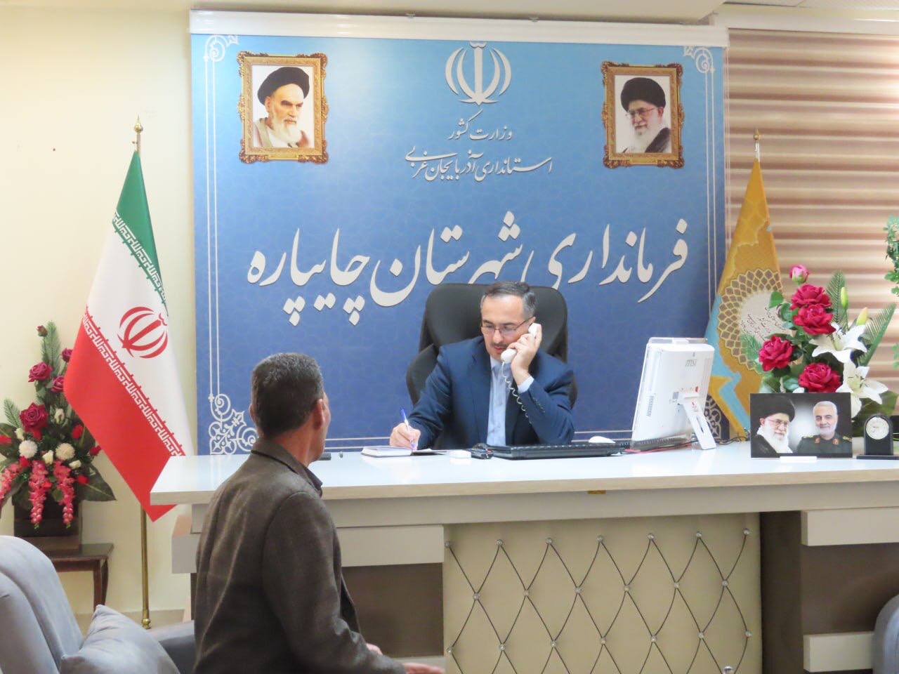 احصاء و بررسی مشکلات مردمی توسط نماینده عالی دولت در شهرستان چایپاره
