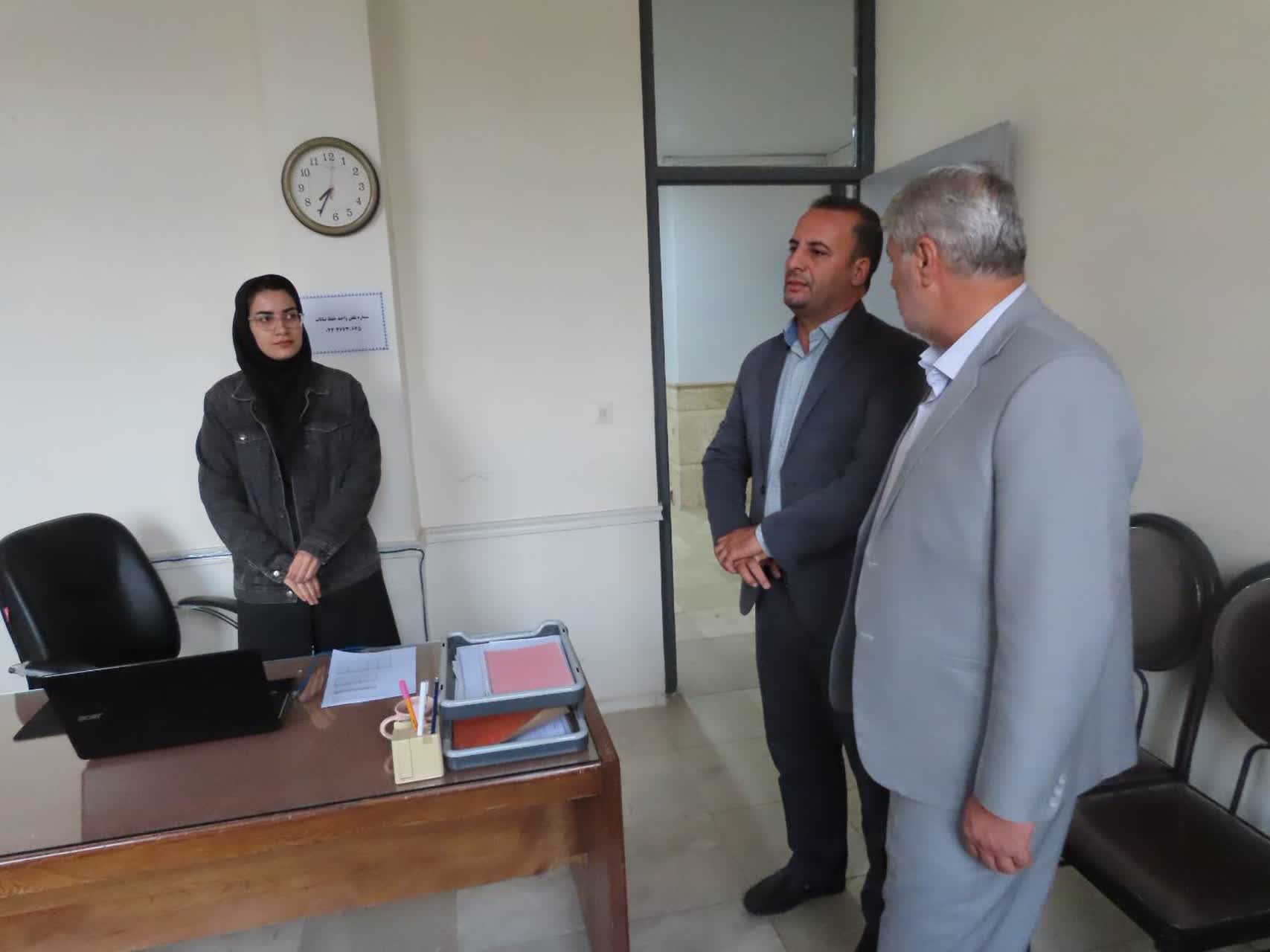 بازدید سرزده رضا اقلیمیان فرماندار چایپاره از جهاد کشاورزی