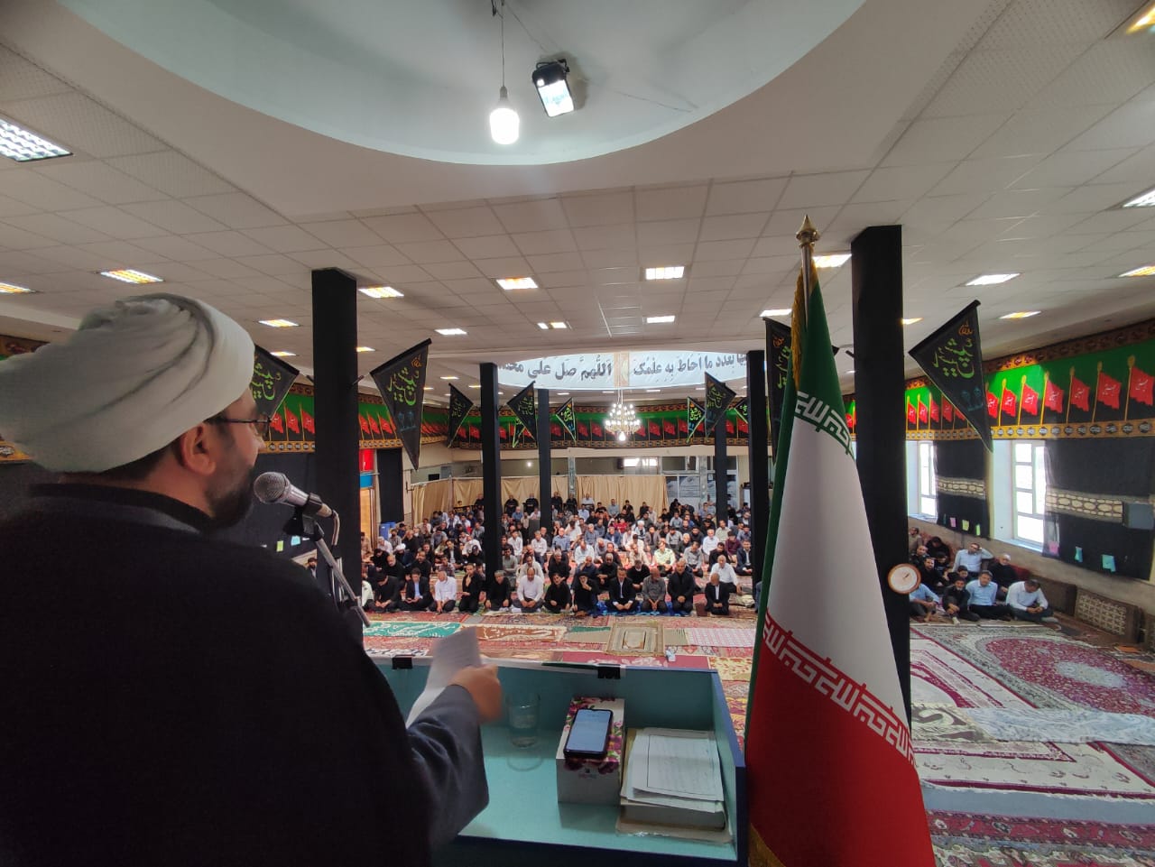 برگزاری نماز عبادی سیاسی جمعه با حضور فرماندار شهرستان چایپاره