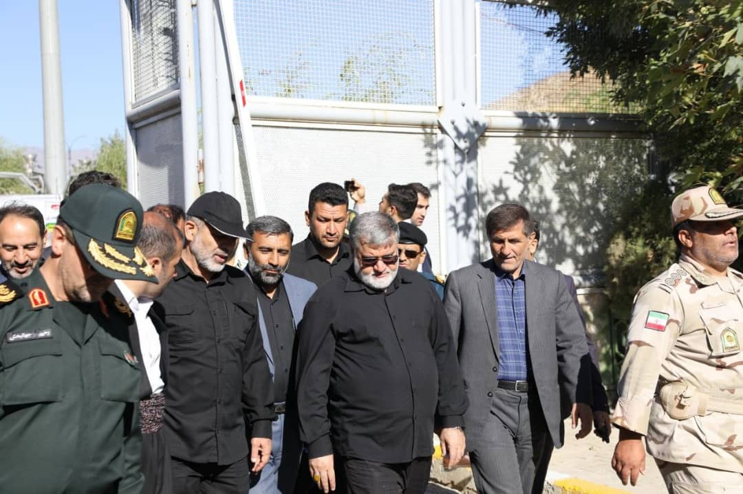بازدید وزیر کشور به همراه استاندار آذربایجانغربی از زیر ساخت ها و روند اعزام زائرین اربعین حسینی از مرز تمرچین پیرانشهر