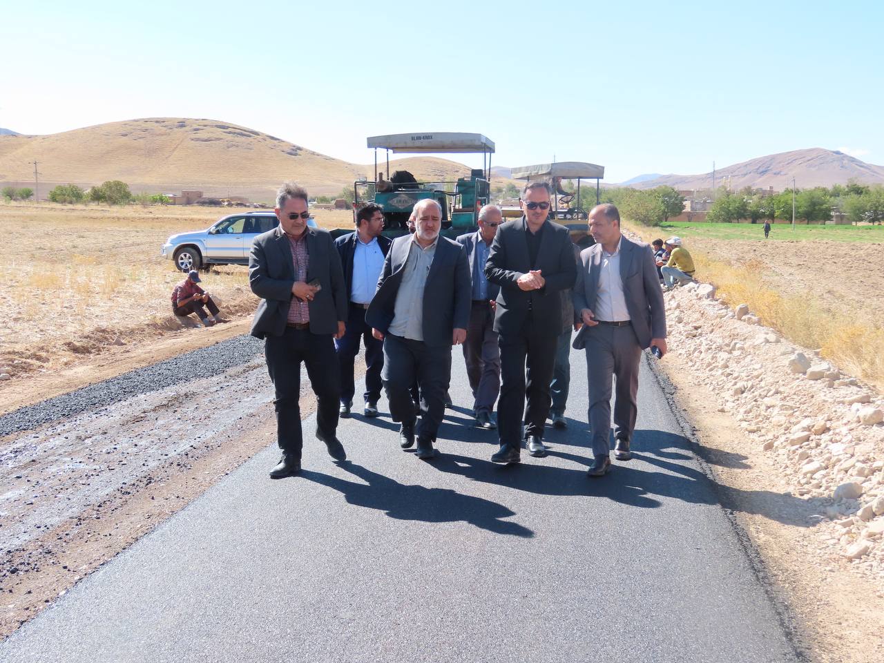 آسفالت راه روستایی اسماعیل کهریز آماده افتتاح شد