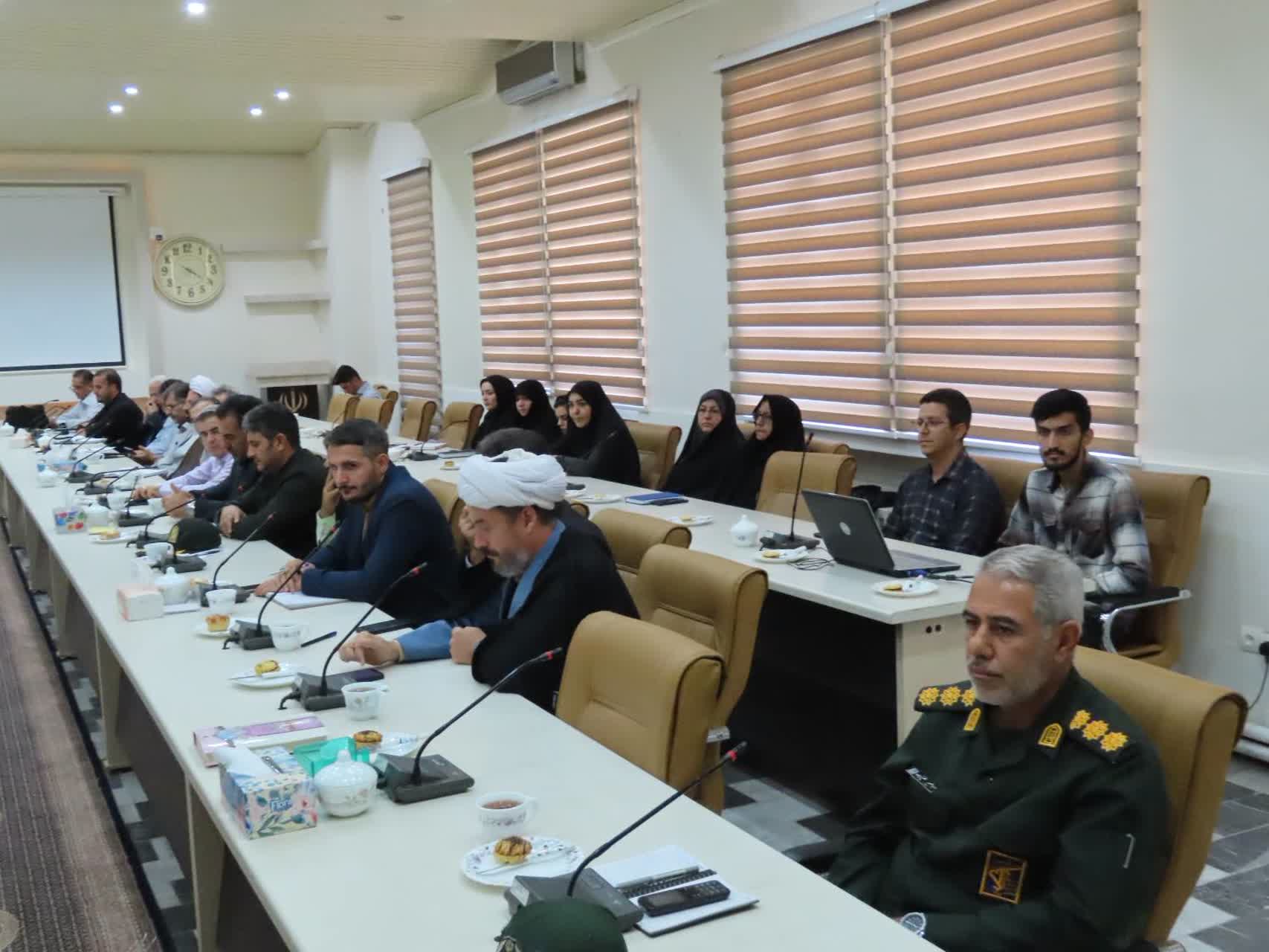 جلسه کارگروه ترویج فرهنگ ایثار و شهادت شهرستان چایپاره