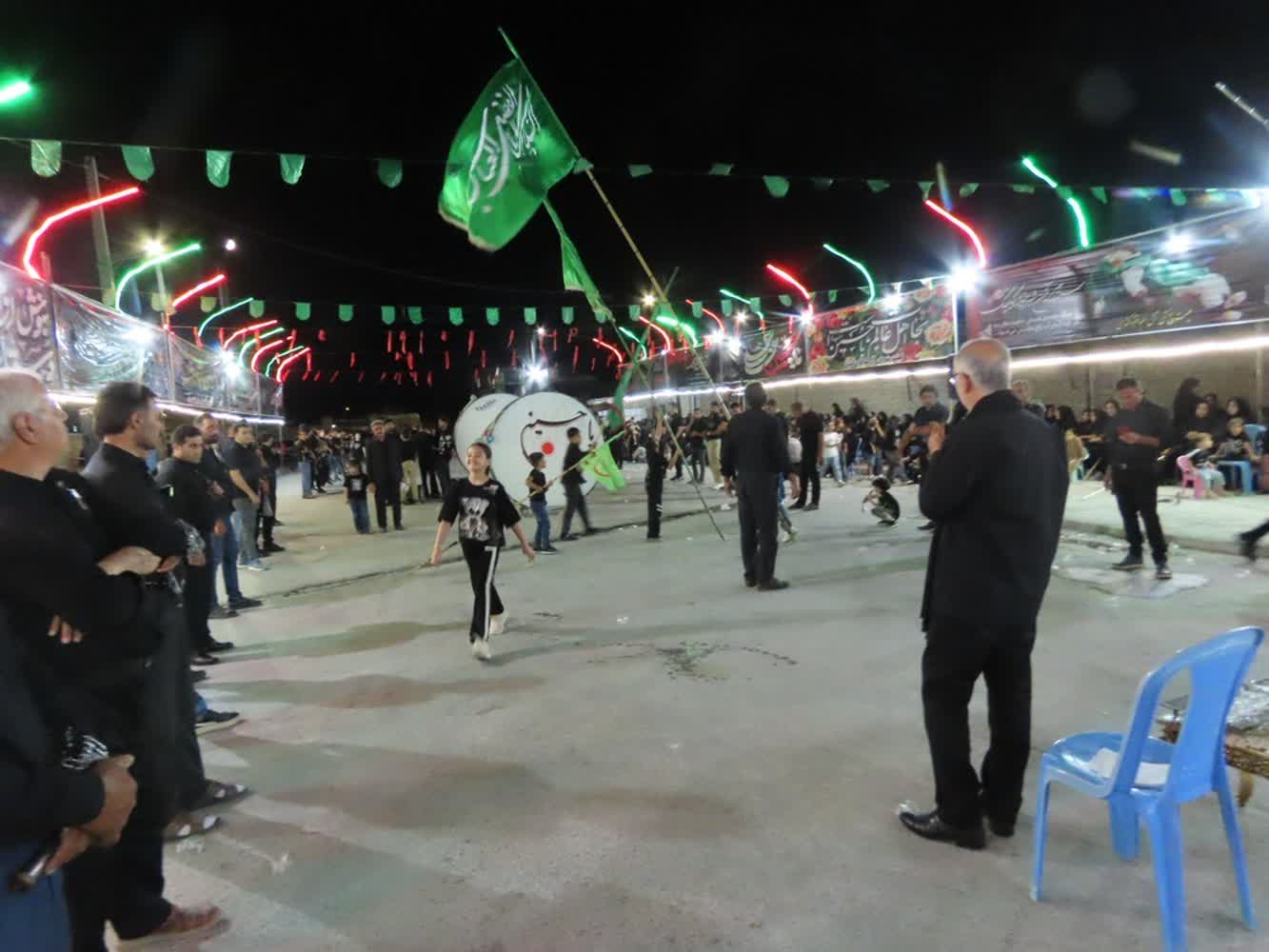 همزمان با هشتمین شب ماه محرم؛حضور فرماندار چایپاره در جمع عزاداران هیئت پنج تن آل عبا(ع) روستای قره کندی
