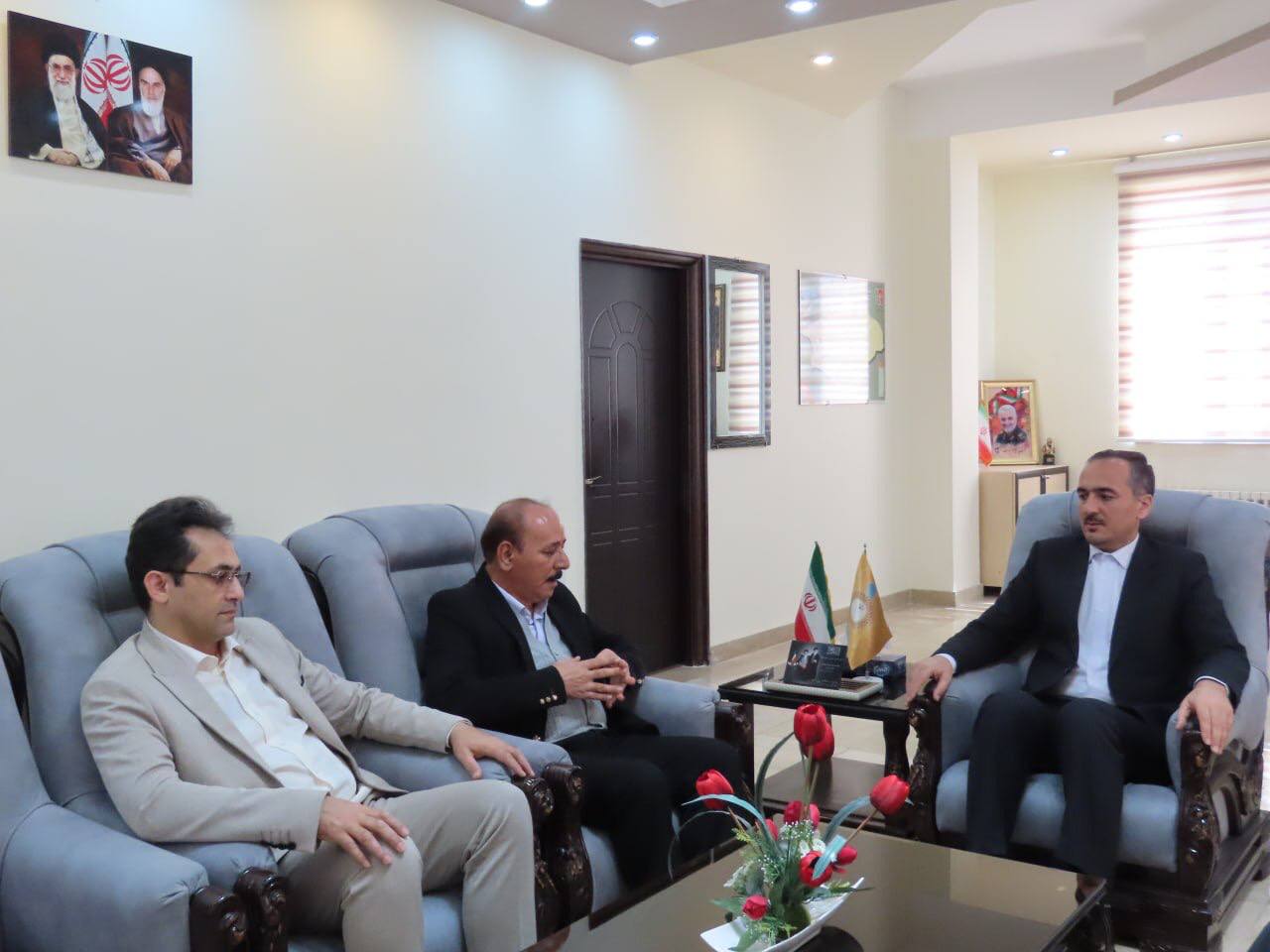 دیدار نوروزی روساء و مدیران دستگاه های اجرایی شهرستان با فرماندار چایپاره