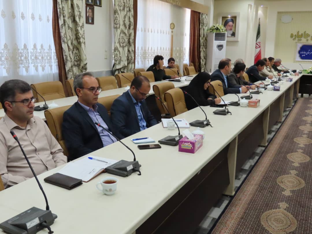 جلسه هماهنگی برنامه های گرامیداشت هفته دفاع مقدس شهرستان چایپاره