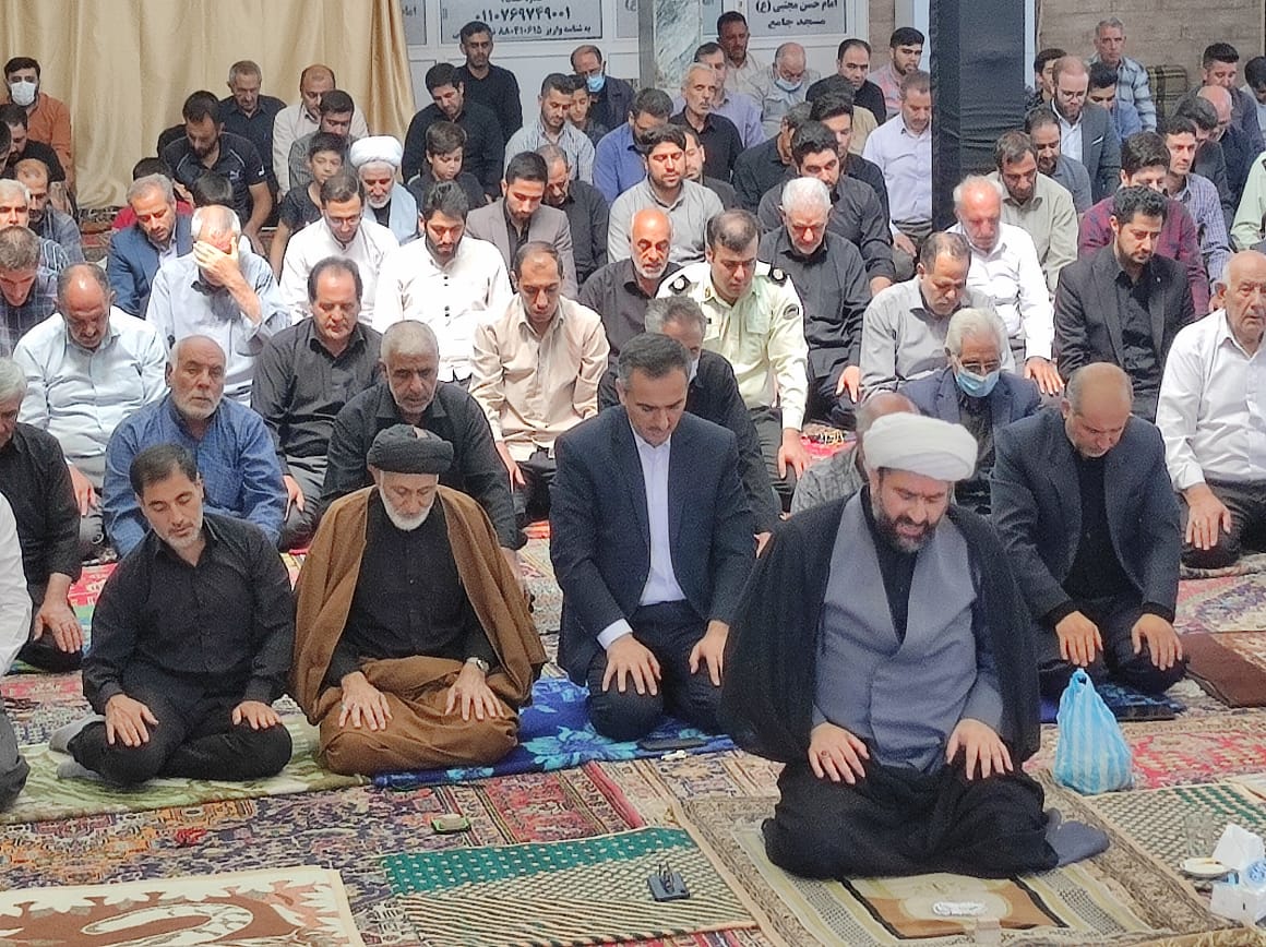 برگزاری نماز عبادی سیاسی جمعه با حضور فرماندار شهرستان چایپاره