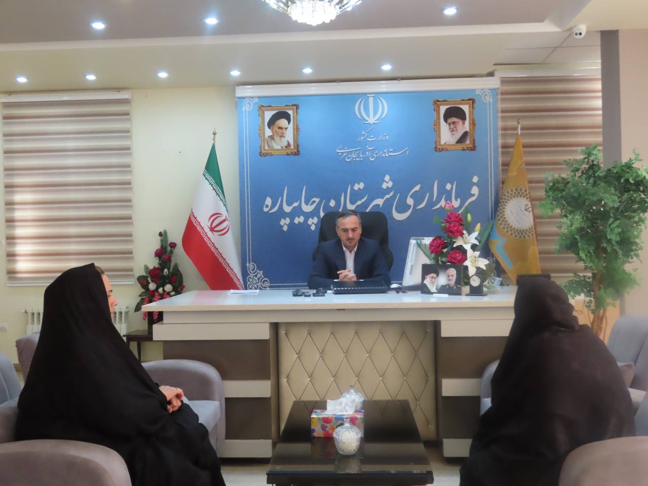 احصاء و بررسی مشکلات مردمی توسط نماینده عالی دولت در شهرستان چایپاره