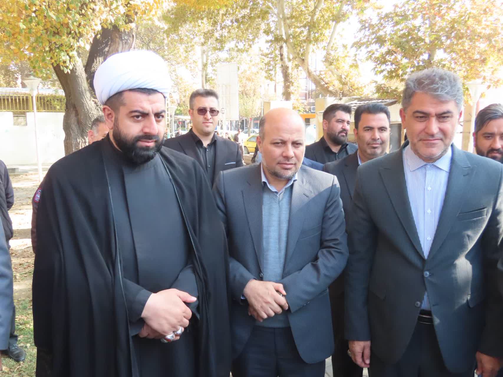 برگزاری مراسم کلنگ زنی دبستان 12 کلاسه خیرساز شهید رستاد