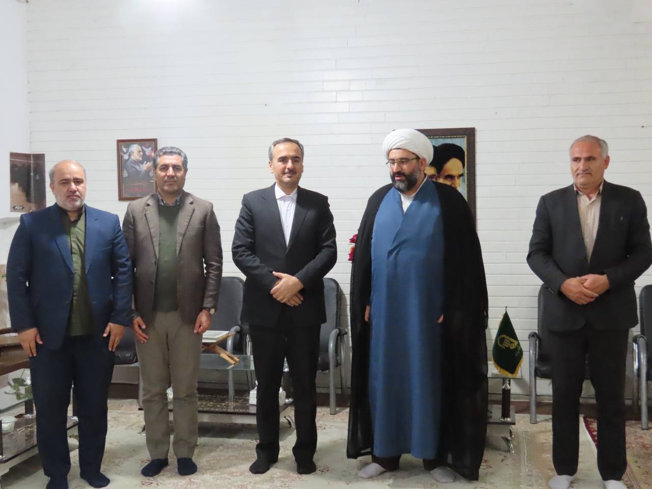 دیدار نوروزی فرماندار چایپاره با امام جمعه شهرستان