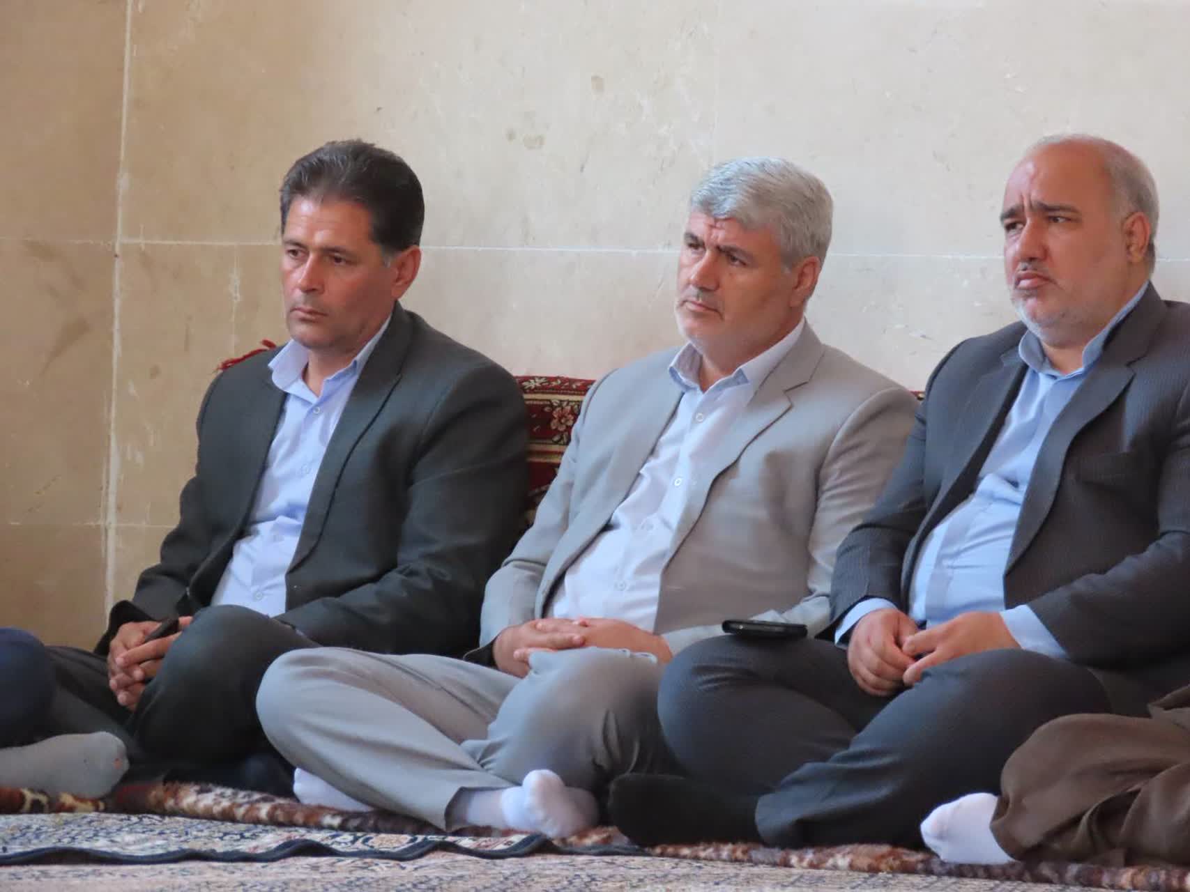 افتتاح پروژه گازرسانی به 4 روستای محور حمزیان