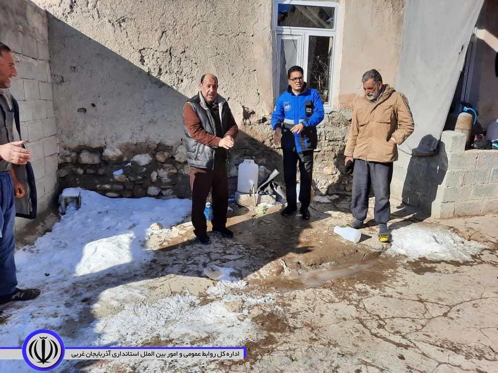 بهره مندی مجدد اهالی محترم تعدادی از روستاهای شهرستان چایپاره از نعمت آب شرب سالم