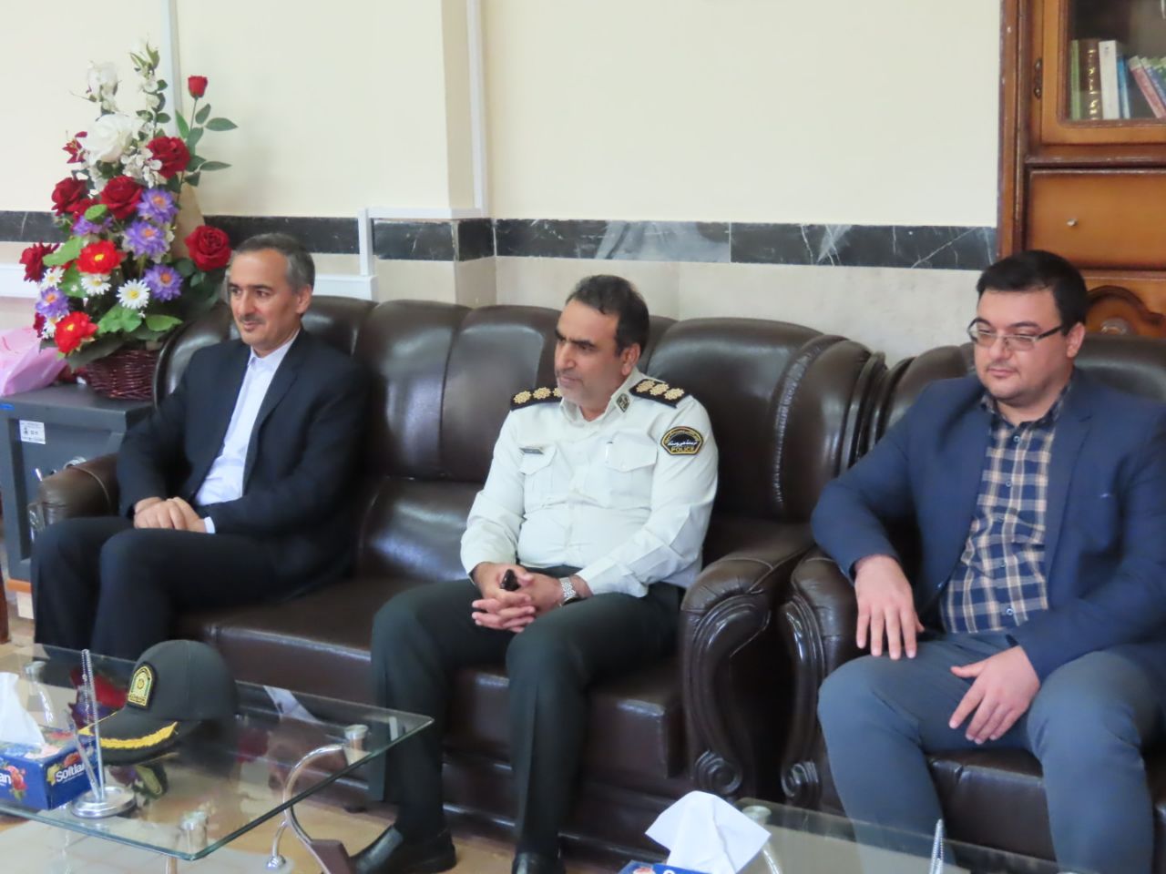 دیدار و گفتگوی فرماندار شهرستان چایپاره با رئیس جدید حوزه قضائی