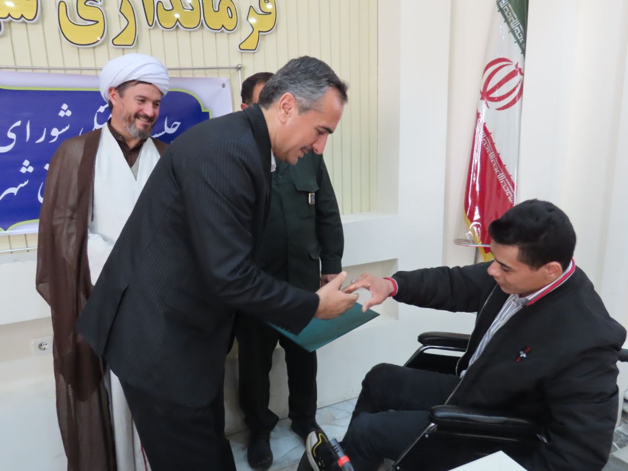 جلسه هماهنگی شورای مشارکت های مردمی بهزیستی شهرستان چایپاره