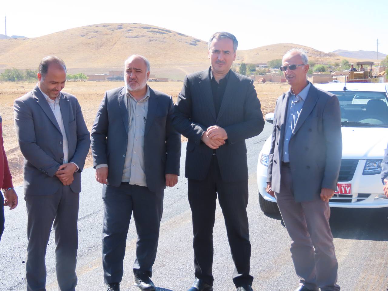 آسفالت راه روستایی اسماعیل کهریز آماده افتتاح شد