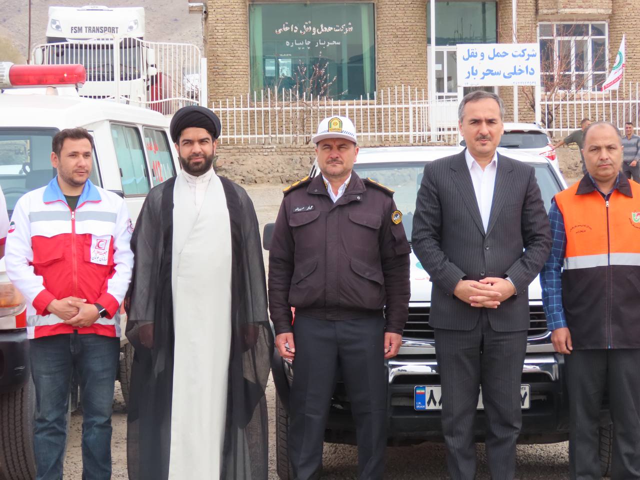 بازدید فرماندار چایپاره از پایگاه موقت طرح نوروزی جمعیت هلال احمر شهرستان