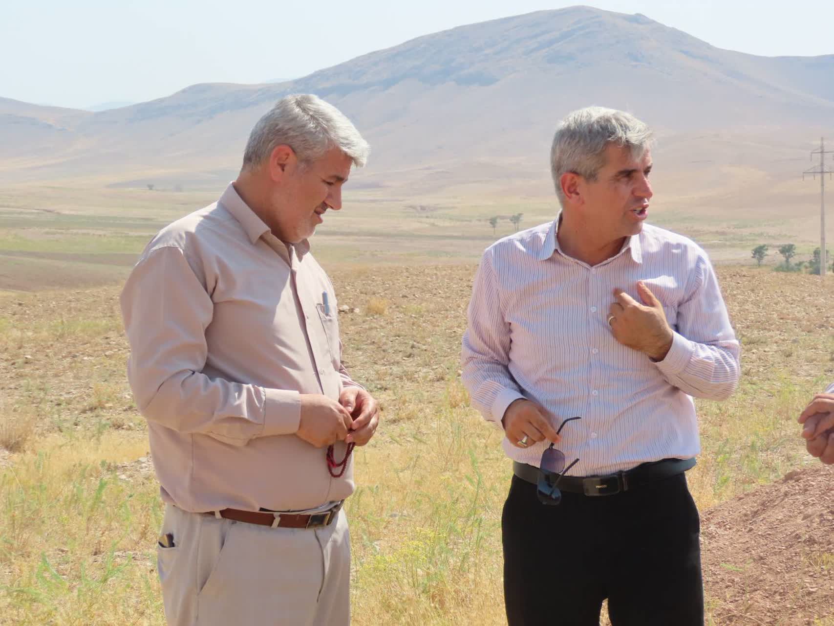 بازدید فرماندار چایپاره از ایستگاه پمپاژ آب شرب روستاهای محور تاج خاتون ، قوچاش و پیریادگار