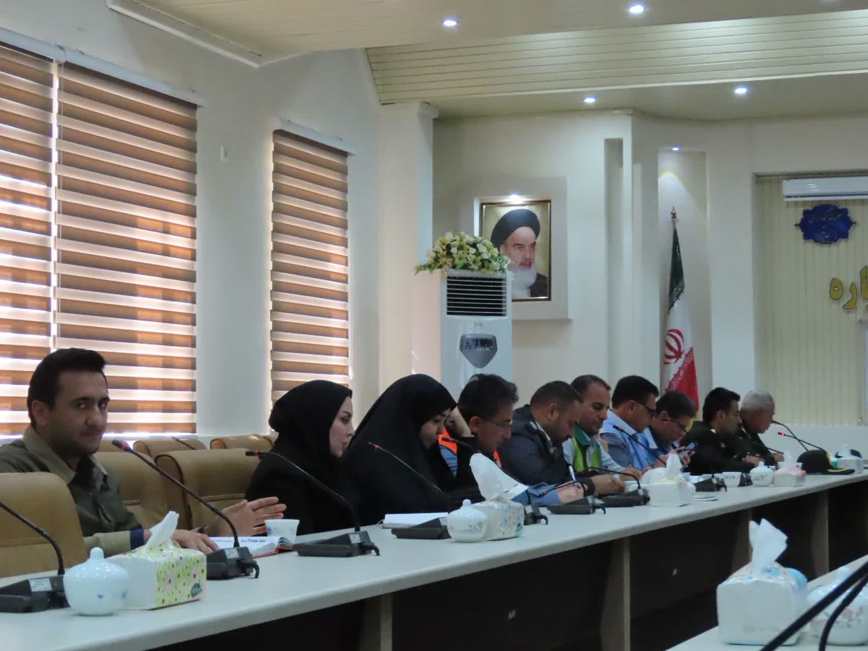 برگزاری جلسه ستاد پیشگیری ، هماهنگی و فرماندهی عملیات پاسخ به بحران