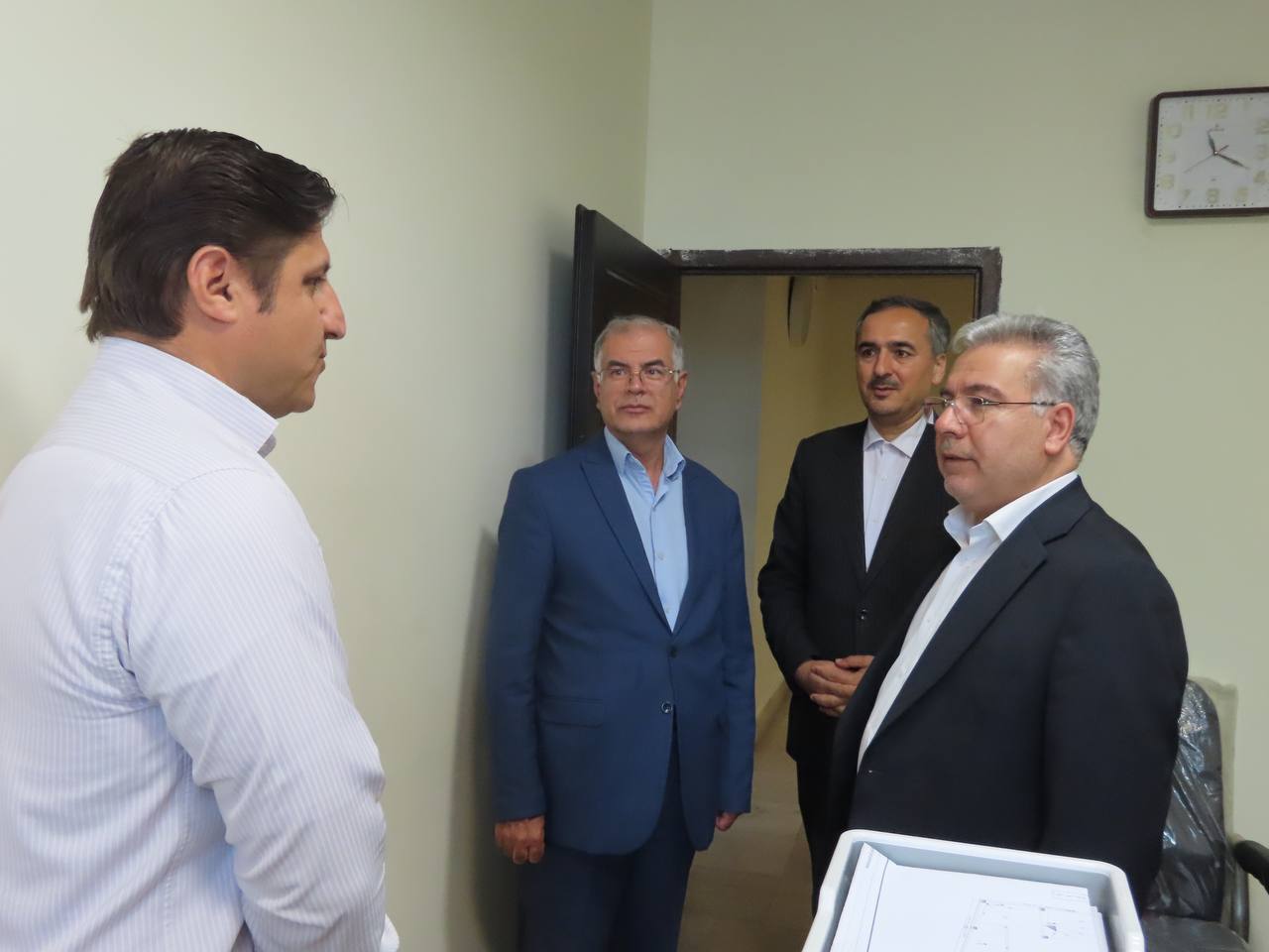 دیدار معاون سیاسی و اجتماعی استاندار آذربایجان غربی با کارکنان فرمانداری