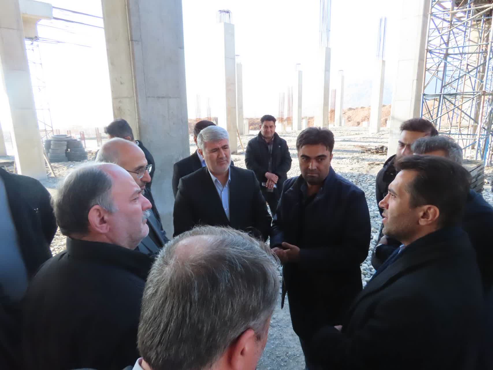 بازدید بازرس‌کل قضایی استان آذربایجان غربی از روند احداث و توسعه مراکز درمانی چایپاره