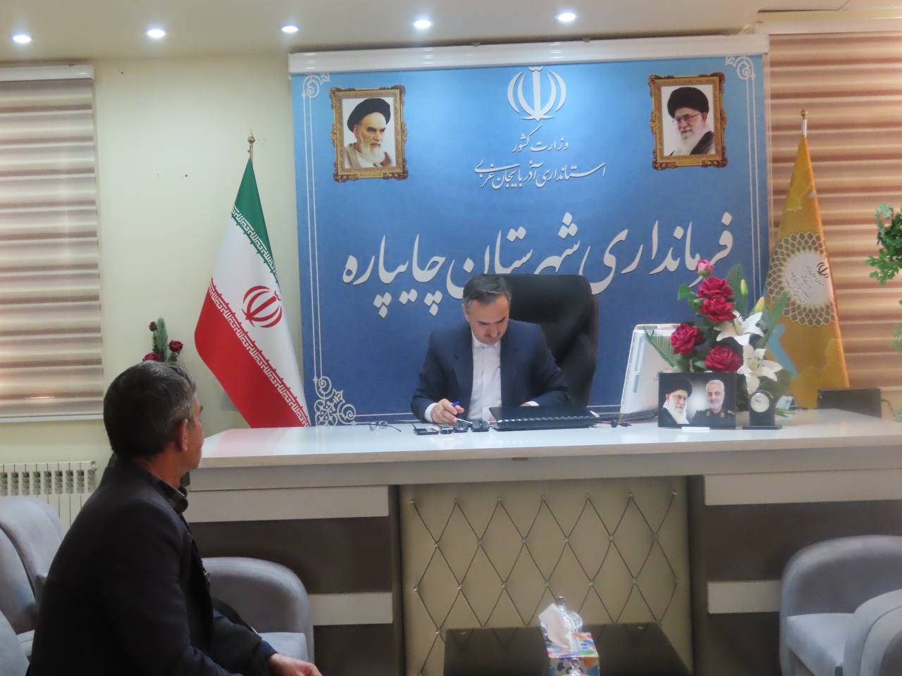 احصاء و بررسی مشکلات مردمی توسط نماینده عالی دولت در شهرستان چایپاره