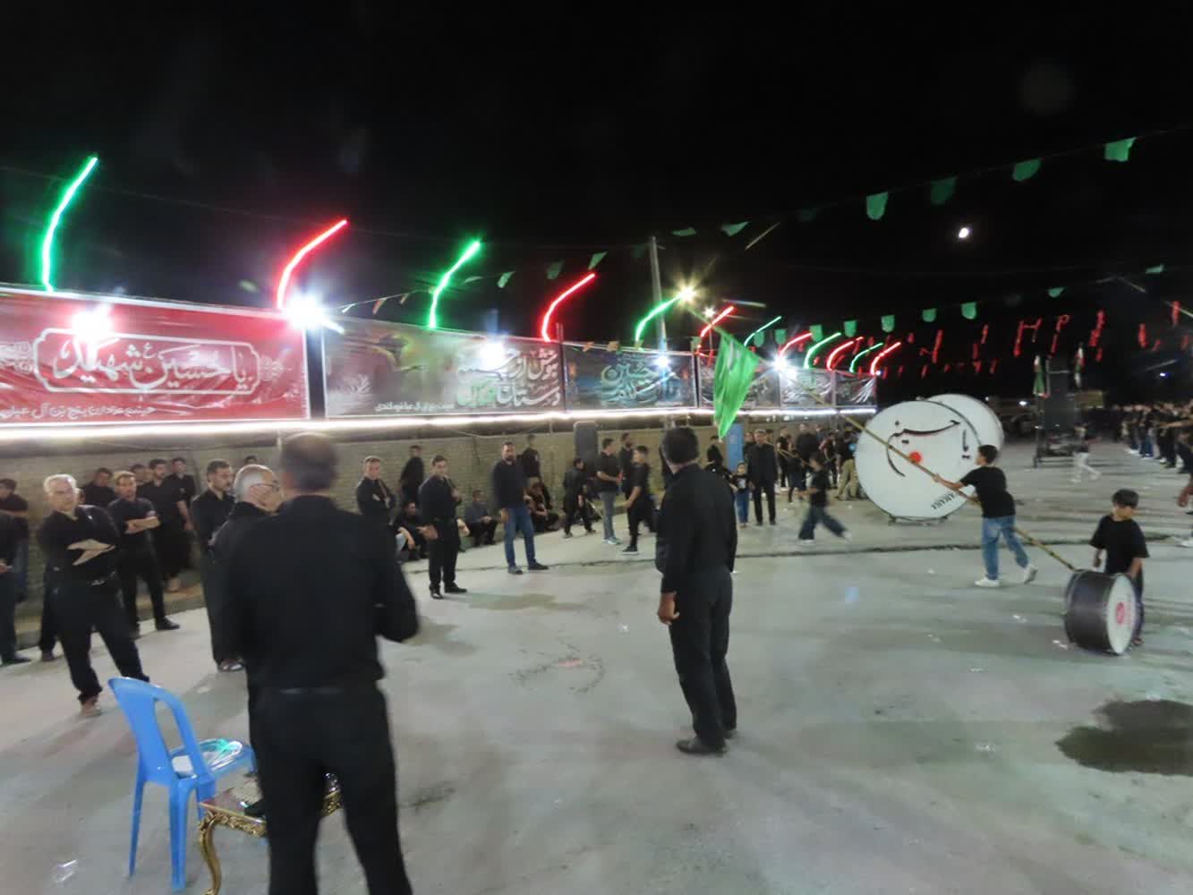 همزمان با هشتمین شب ماه محرم؛حضور فرماندار چایپاره در جمع عزاداران هیئت پنج تن آل عبا(ع) روستای قره کندی