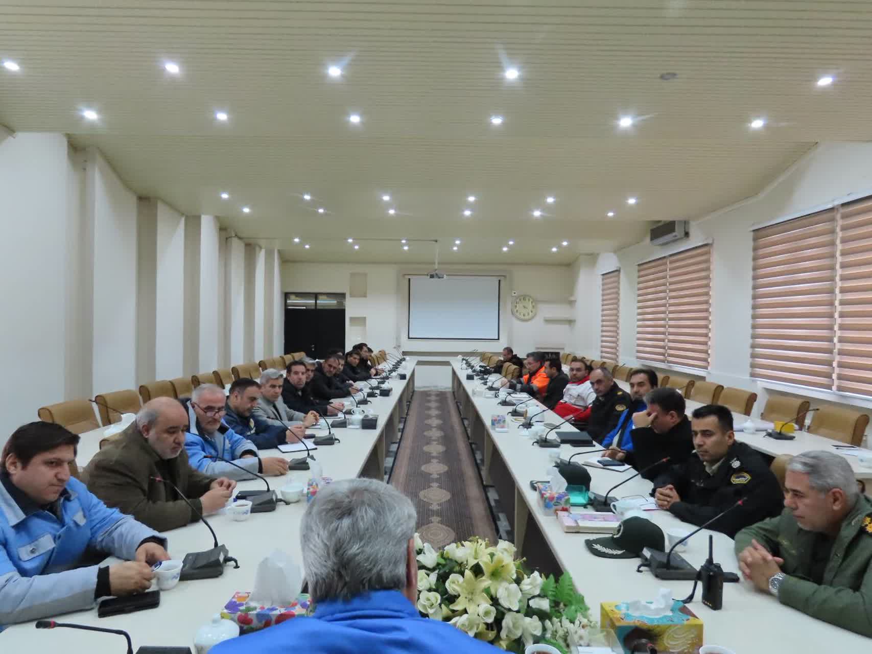 برگزاری جلسه ستاد پیشگیری، هماهنگی و فرماندهی عملیات پاسخ به بحران شهرستان چایپاره