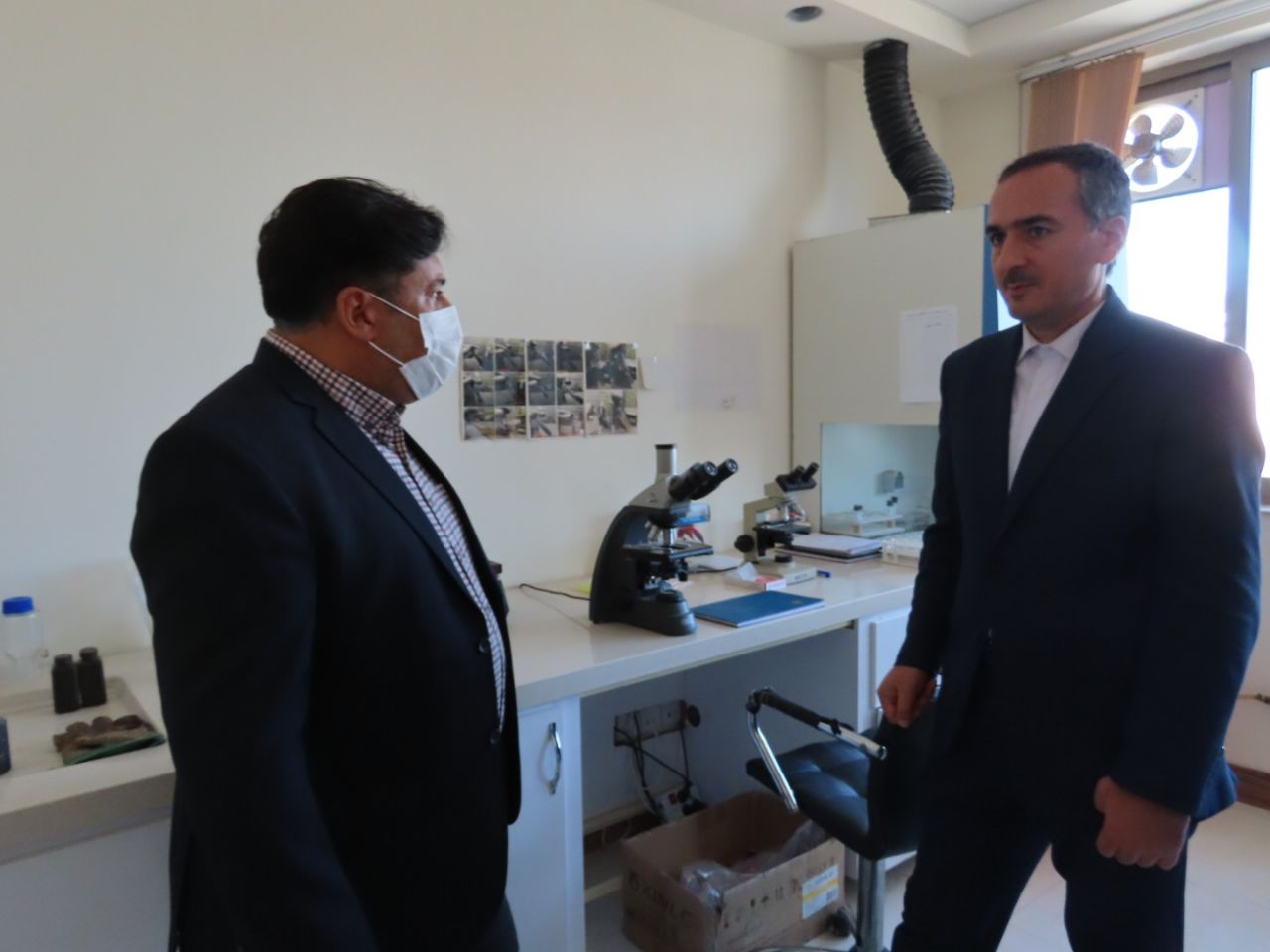 بازدید فرماندار شهرستان چایپاره از مرکز بهداشت شهری و روستایی شماره 1