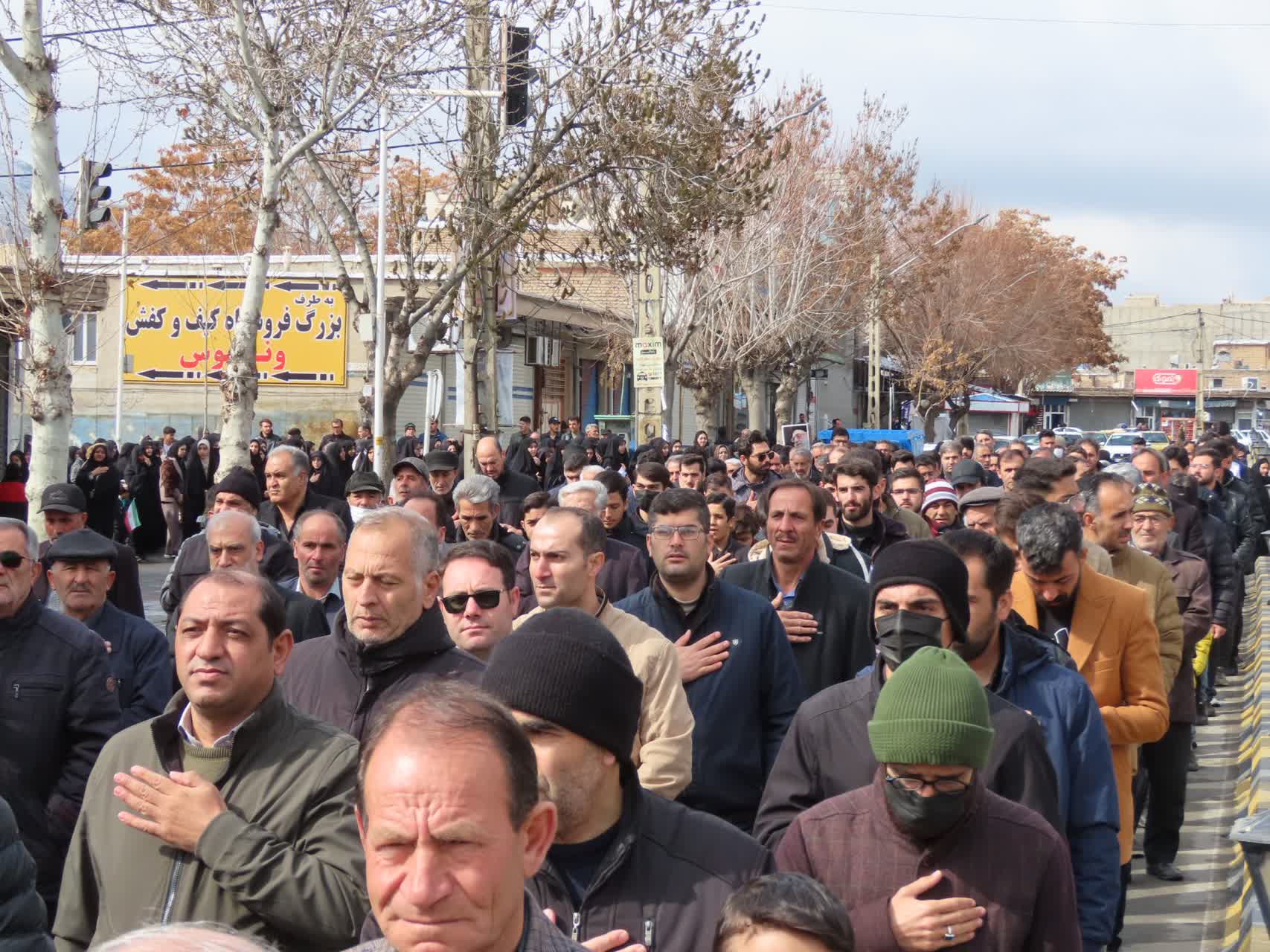 برگزاری مراسم عزاداری خیابانی و خروش حماسی مردم غیور چایپاره در سوگ شهادت قائد امت، حضرت آیت الله خامنه‌ای(قدس سره)