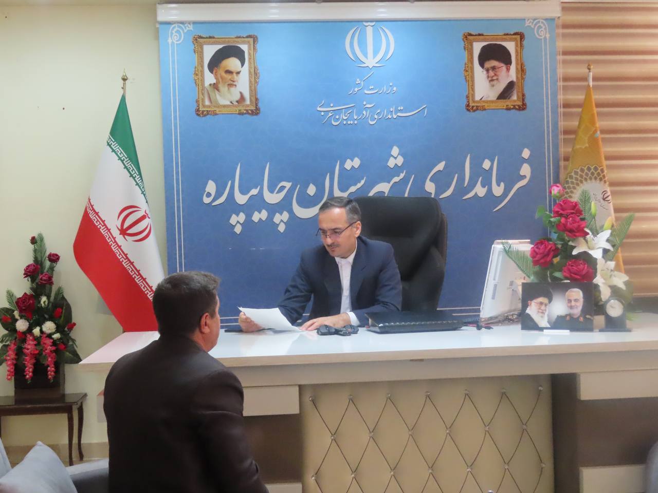 احصاء و بررسی مشکلات مردمی توسط نماینده عالی دولت در شهرستان چایپاره