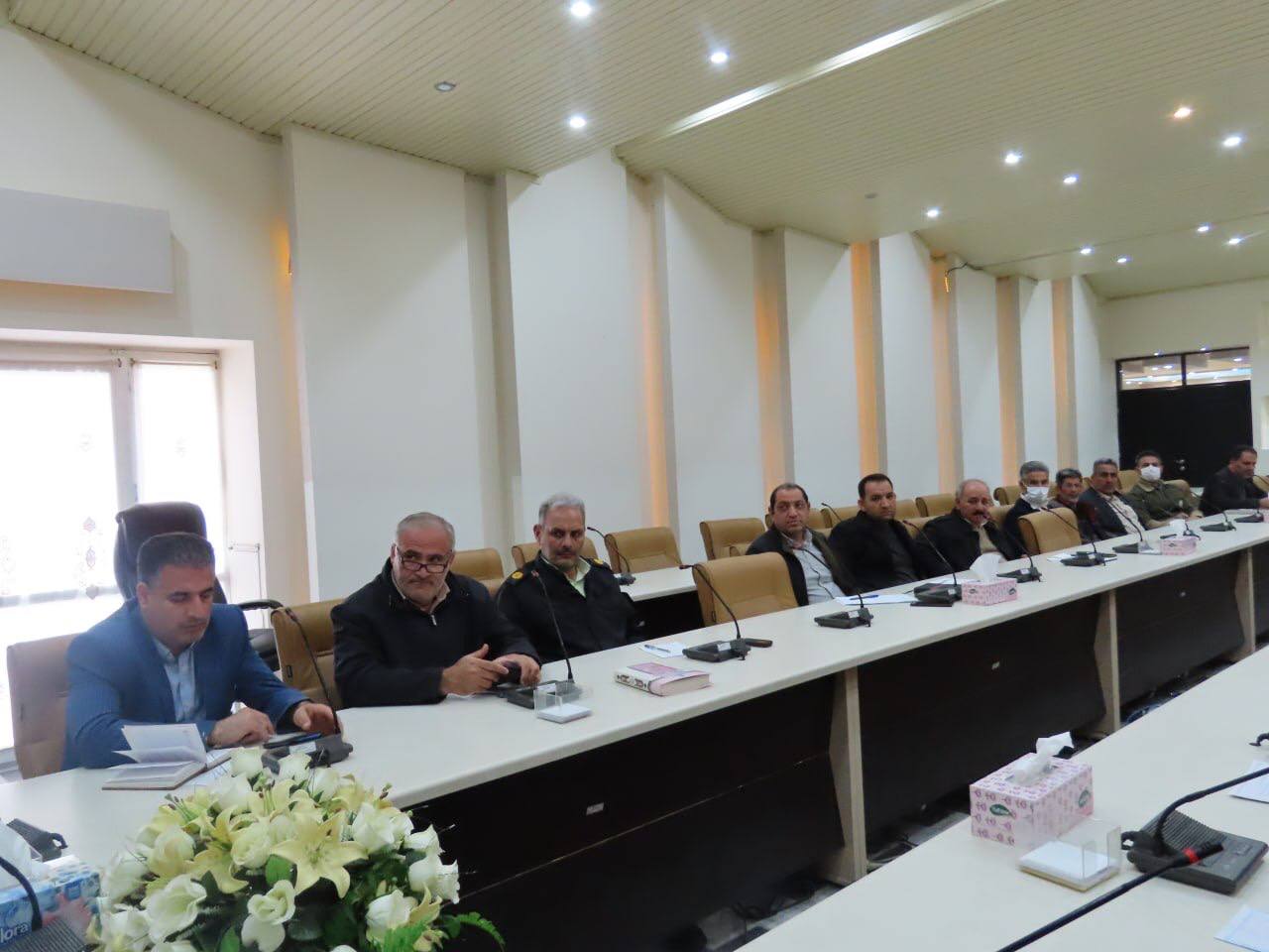 جلسه شورای حفاظت از منابع آب شهرستان چایپاره