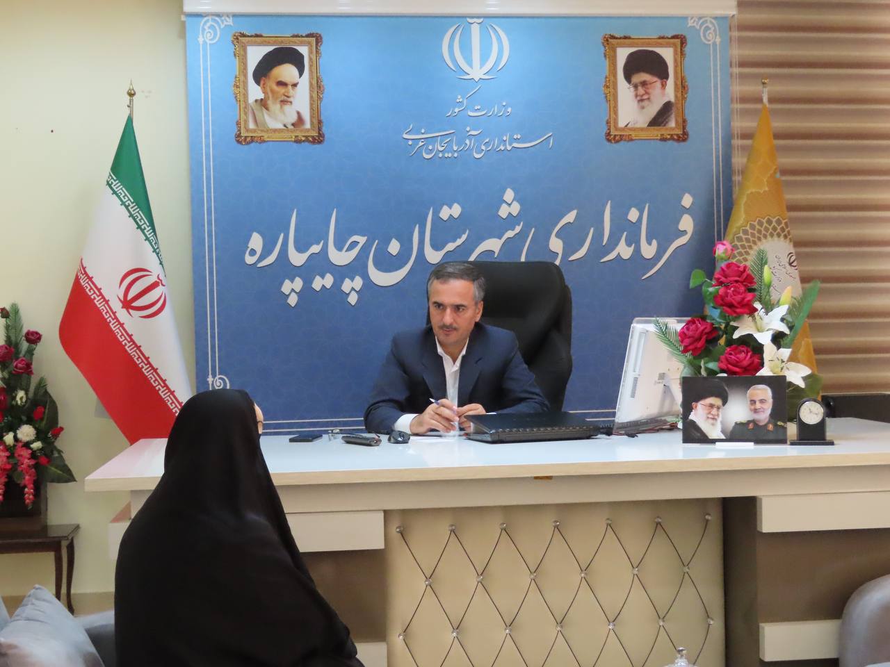 احصاء و بررسی مشکلات مردمی توسط نماینده عالی دولت در شهرستان چایپاره