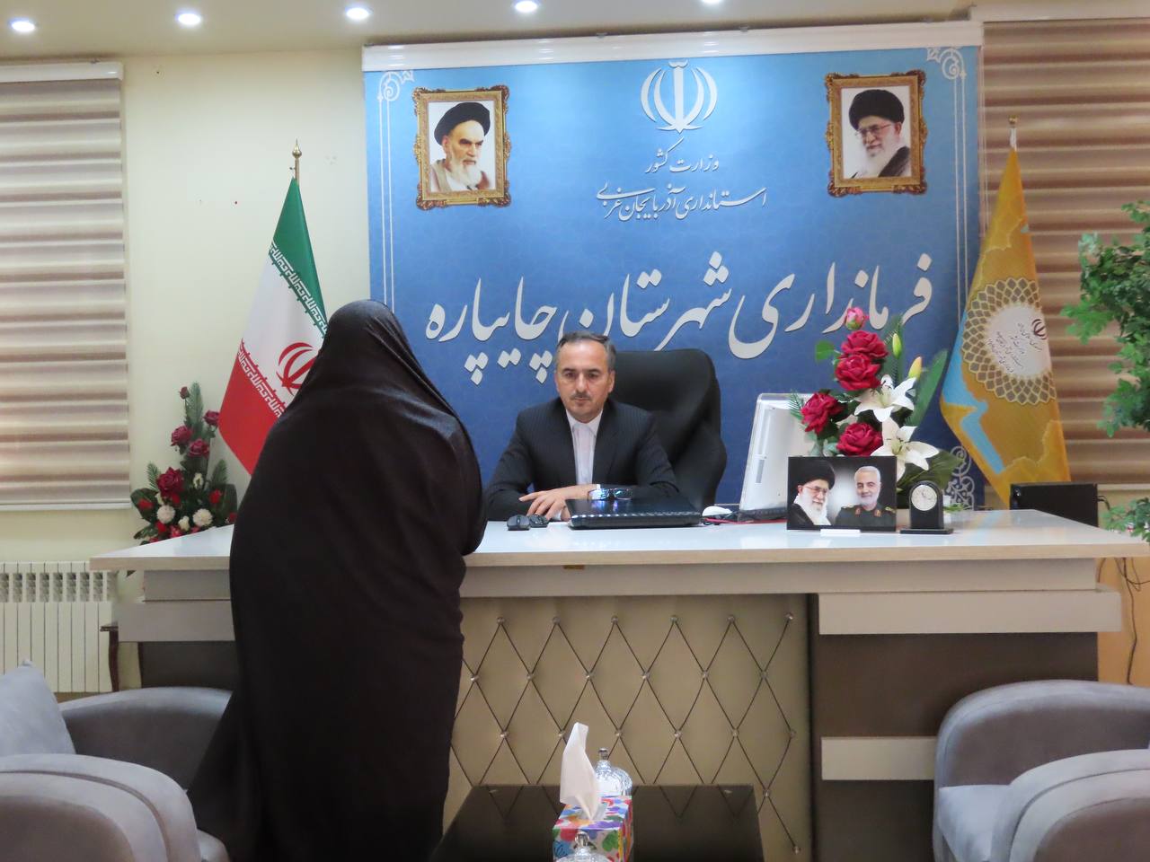 احصاء و بررسی مشکلات مردمی توسط نماینده عالی دولت در شهرستان چایپاره