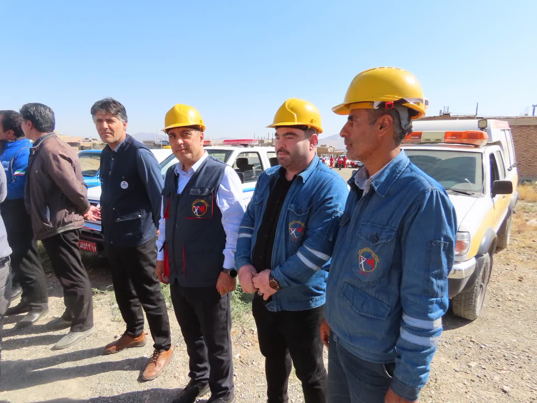 برگزاری مانور لحظه صفر ستاد پیشگیری ، هماهنگی ، فرماندهی و پاسخ به بحران شهرستان چایپاره