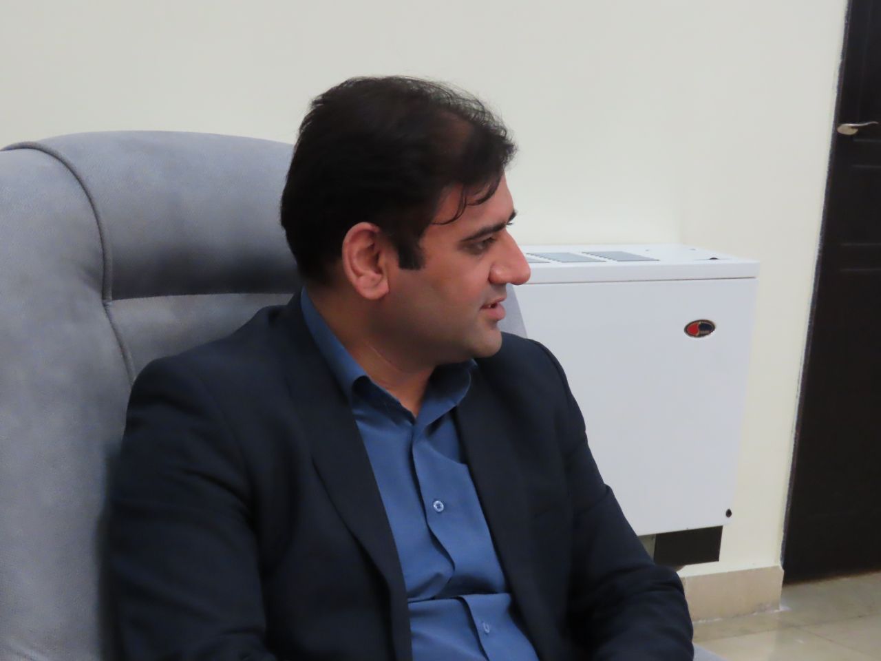 دیدار و گفتگوی رییس ثبت احوال شهرستان چایپاره با فرماندار