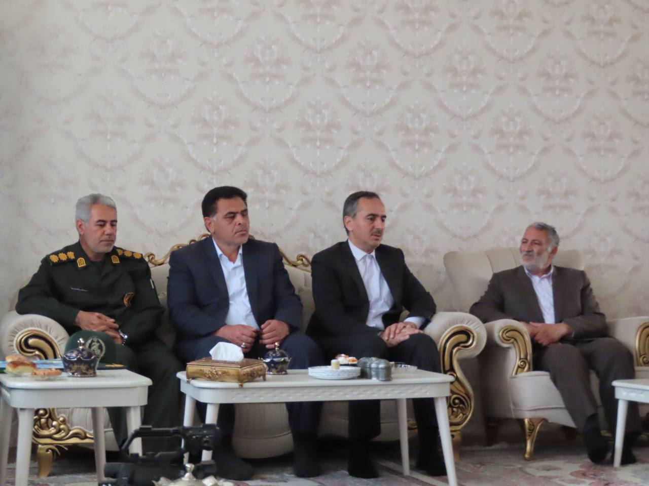 دیدار با جانباز سرافراز فرهنگی دفاع مقدس