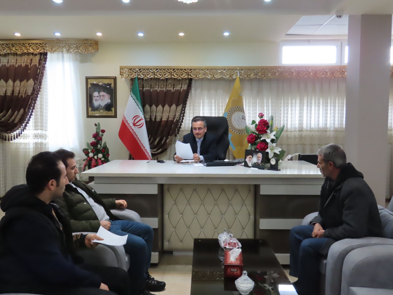 برگزاری ملاقات مردمی فرماندار شهرستان چایپاره