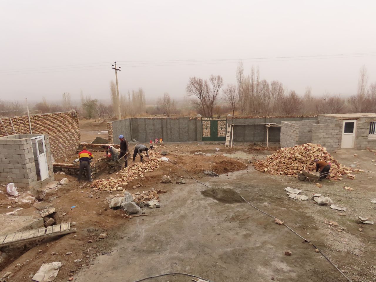 بازدید فرماندار شهرستان چایپاره از مسجد خیر ساز روستای الهوردی کندی