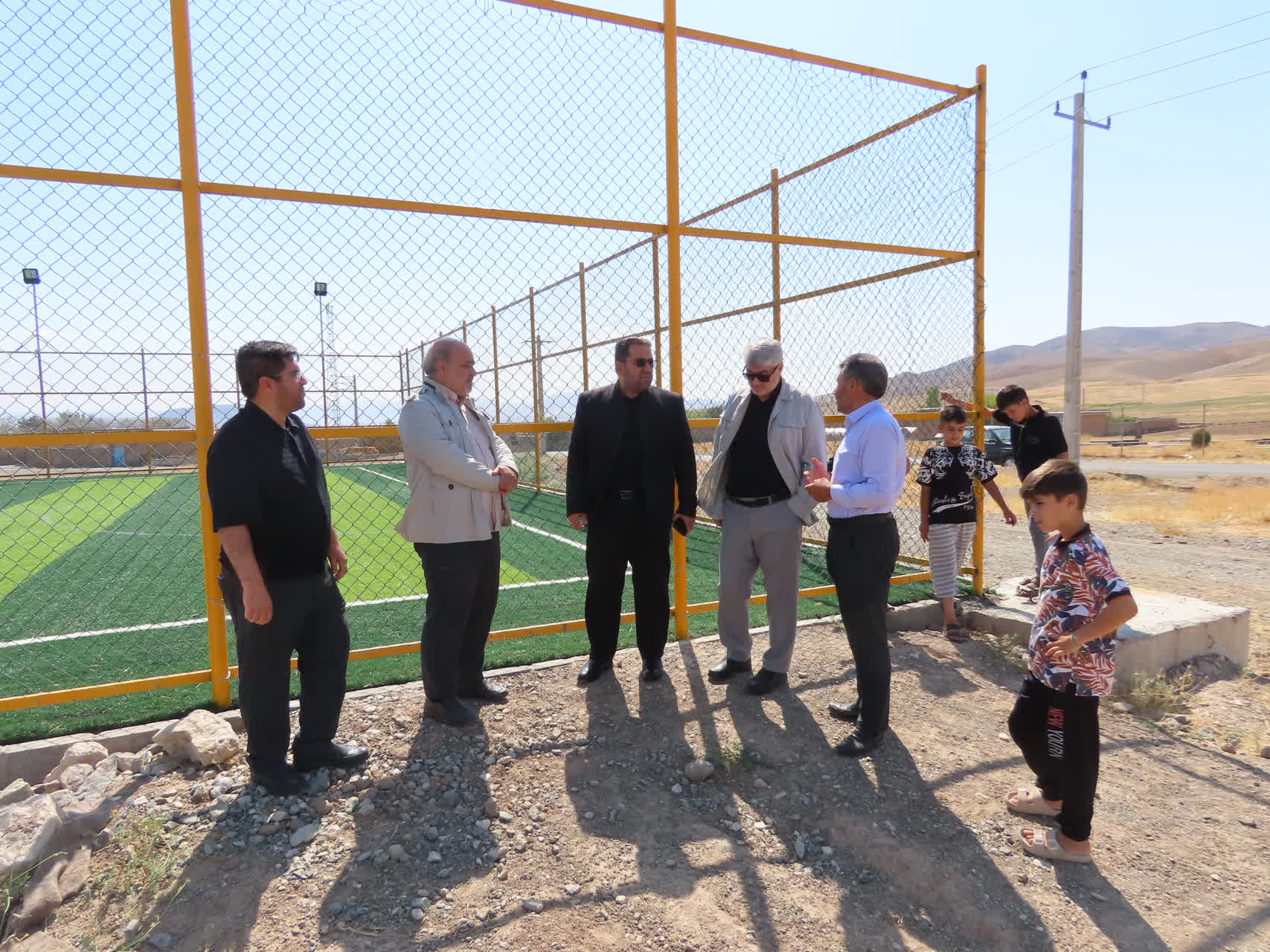 مژده به جوانان و نوجوانان روستای کامل آباد و روستاهای محور تاج خاتون