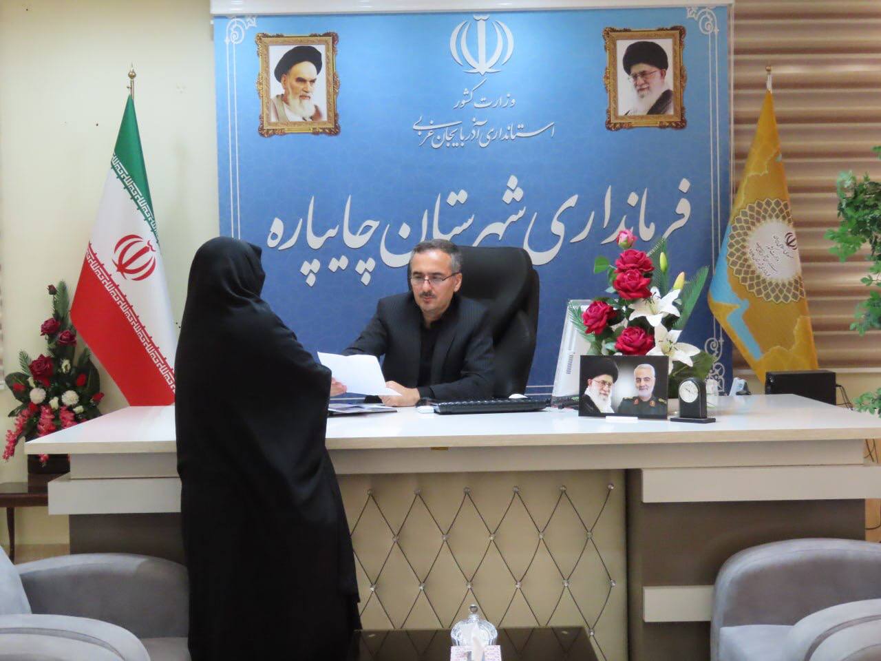 احصاء و بررسی مشکلات مردمی توسط نماینده عالی دولت در شهرستان چایپاره
