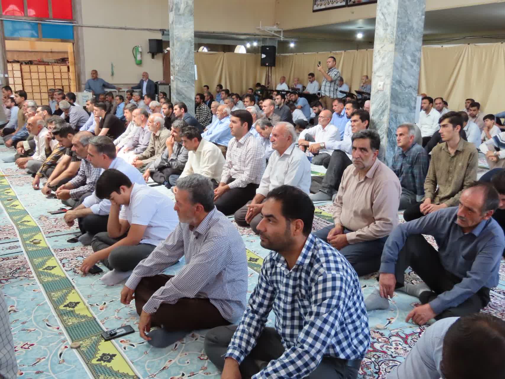 برگزاری نماز عبادی سیاسی جمعه