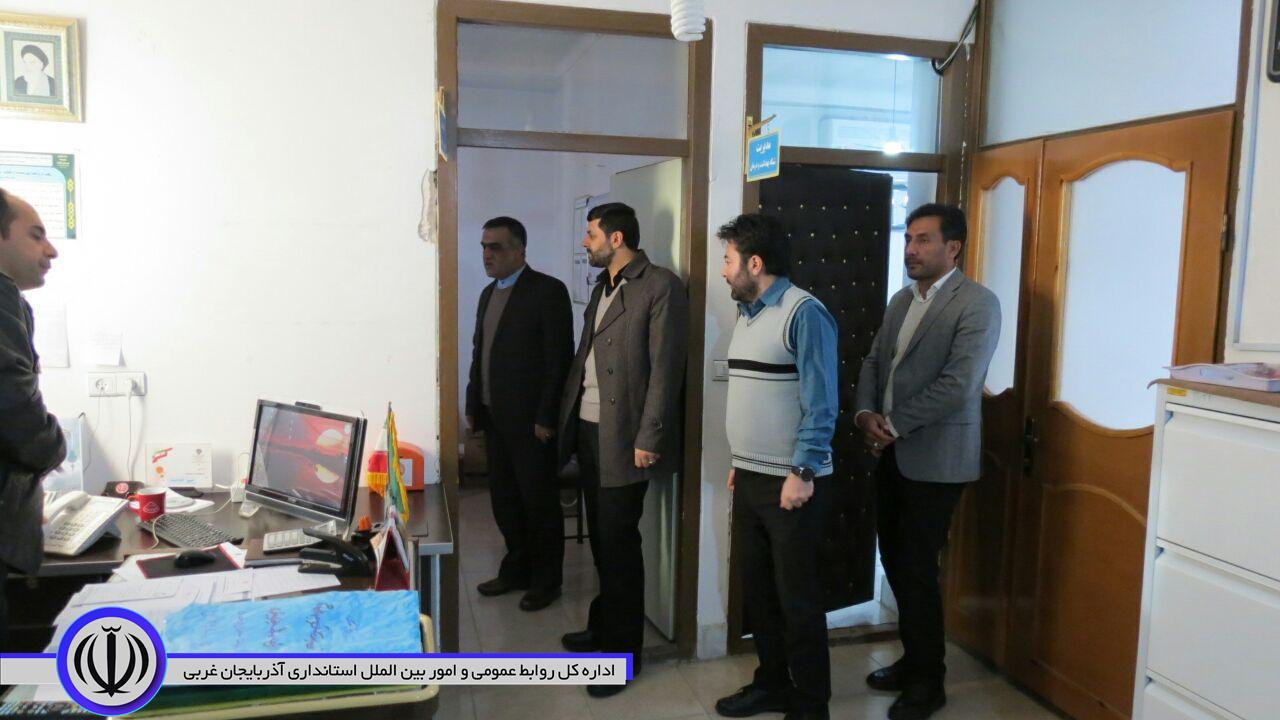 بازدید سرزده فرماندار ازادارات شهرستان چایپاره